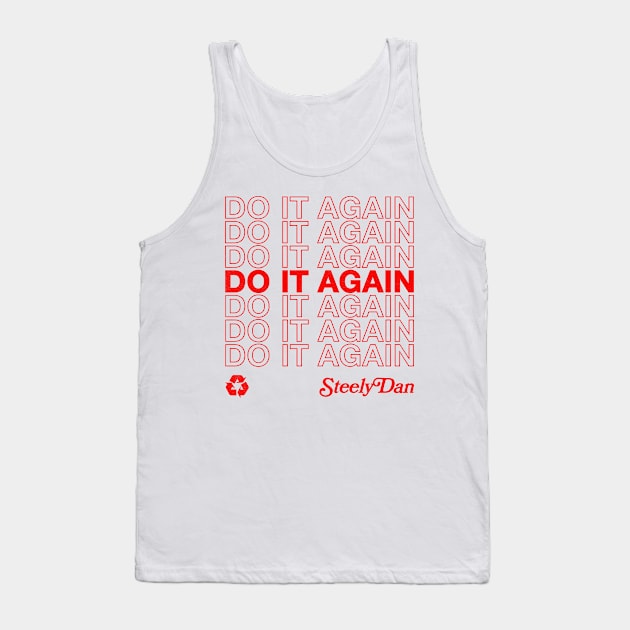 Steely Dan / Retro Typography Design Tank Top by DankFutura